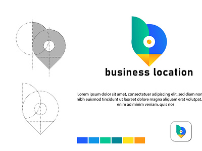 Business Location Logo Design