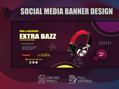 Social Media Web Banner Design