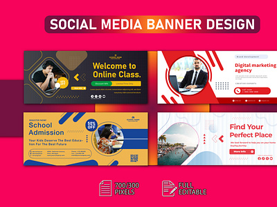 SOCIAL MEDIA BANNER DESIGN