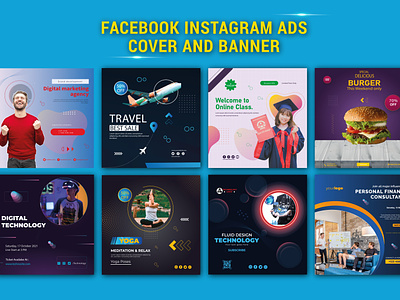 FACEBOOK INSTAGRAM ADS COVER AND BANNER