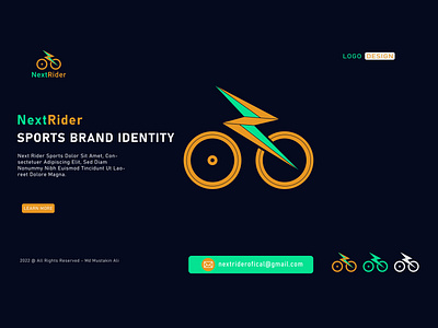 Next Rider - Sports Logo Brand Identity Design