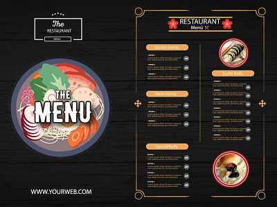 Restaurant Menu Design digital menu flyer food menu menu board menu design menu restaurant menus restaurant restaurant menu design