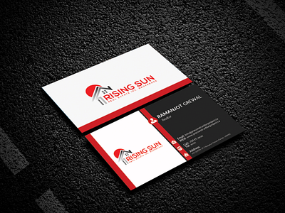 Real Estate Business Card Design