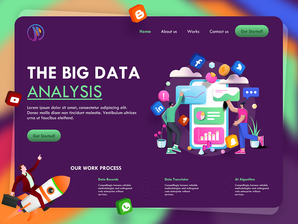 data-analysis-landing-page-by-robiulalam6-on-dribbble