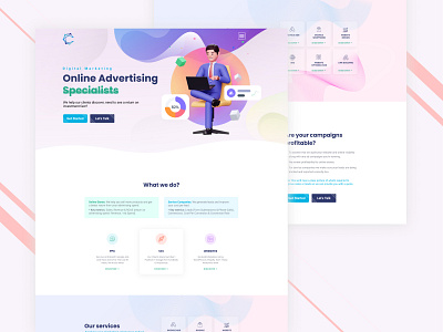 Digital Marketing Landing Page