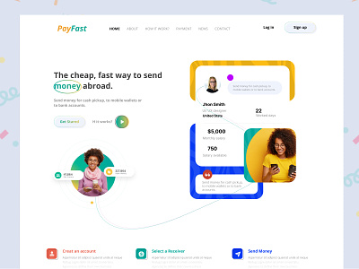 Payment Landing Page Design!