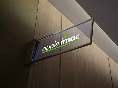 Apple Imac branding illustration logo vector