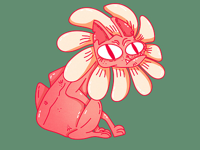 Flower cat