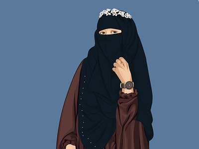 New Illustration for Hijabi girl