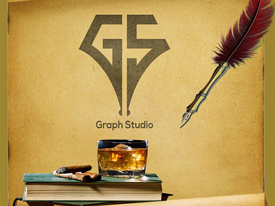 G + S + Pen logo Mark adobe adobe illustrator brand branding creative design graphic design illustration logo logomark