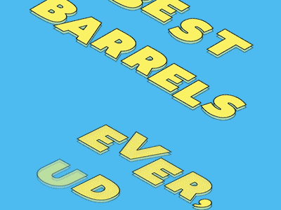 Best Barrels Ever, Dude cartoon design flat illustration isometric surf typography water