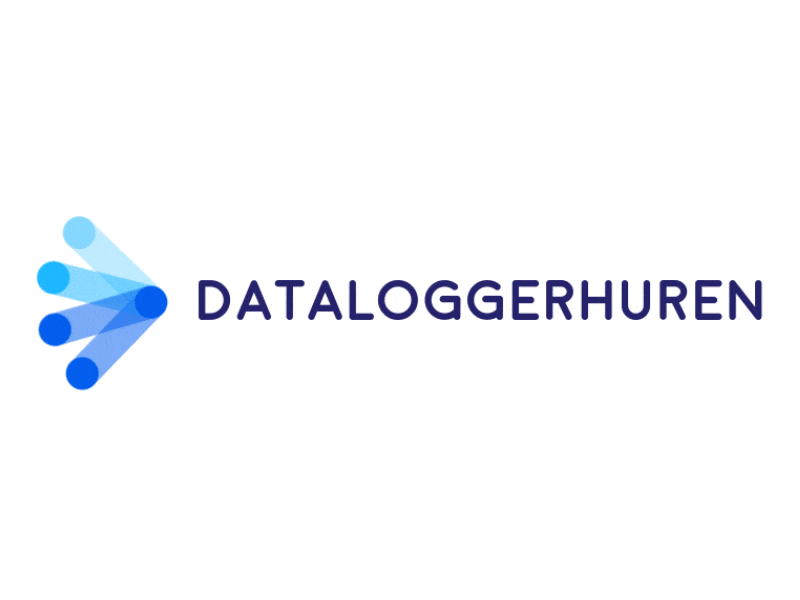 Dataloggerhuren Logo Animation animation data datalogger gif huren icon identity logging logo logo design motion rent