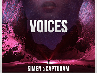 VOICES - Simen & Capturam ARTWORK branding design graphic illustration photoshop