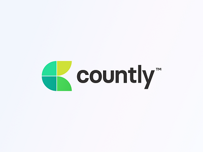 Logo Concept - Countly (2021) analytics brand branding brandmark clean countly flat flat illustration green grid identity logo logo design logomark logotype mark minimal redesign symbol typography