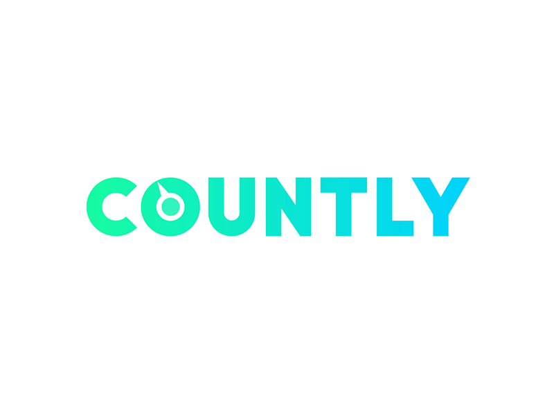 Count.ly Logo Concept analytics animation bright countly gif gradient icon logo metrics progress statistics ui