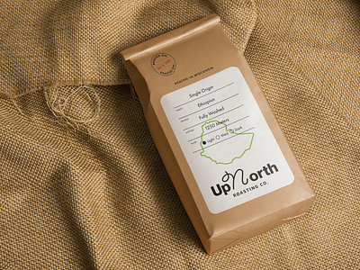 Upnorth Roasting Co. Packaging