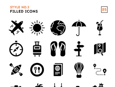 Future - Free travel icons