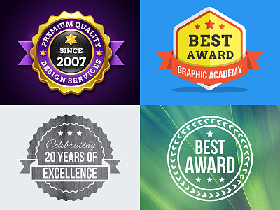 Badge designs, themes, templates and downloadable graphic elements on  Dribbble