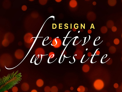 Design A Festive Website festive themed website festive themed website