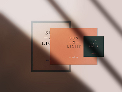 Sun And Light – Stationery Mockups mockup template mockups psd stationery stationery mockups sun and light templates