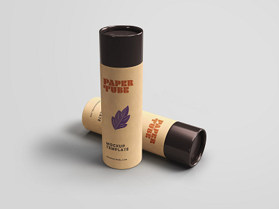 Paper Tube Mockups graphic graphic design graphics