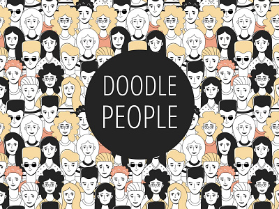 20 Free People Vector Patterns