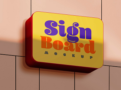 Signboard Mockups designs, themes, templates and downloadable graphic ...