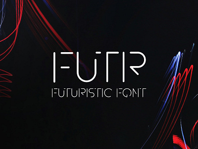 Futr - Futuristic Font thin font