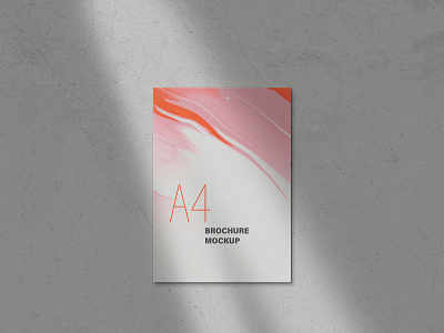 Tri-fold Brochure Mockup download free psd