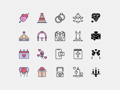 Wedding Icons Pack icon