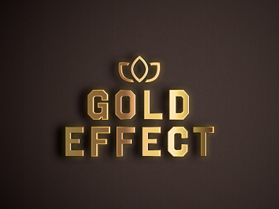 Gold Text Effect