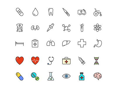 Free Medical and Science Icons download icons free hospital icons free icons free medical icons free science icons free vector icons freebie icons