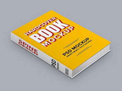 Harcover Book Mockup book cover template free freebie freebies harcover book mockup mockup psd template
