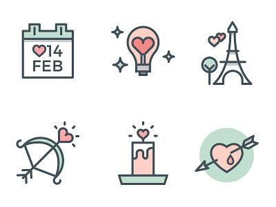 Valentine's Day Icons download free freebies heart icons psd valentine valentines day icons vector icons vectors