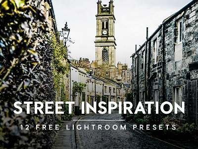 12 Free Lightroom Presets download free freebie lightroom presets photoshop presets street