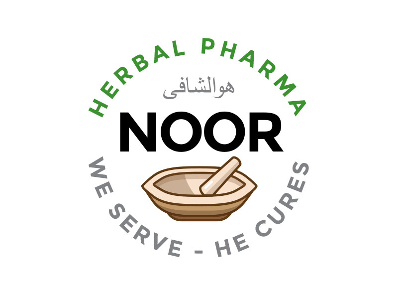 Noor Herbal Pharma Logo by Graphicsfuel on Dribbble