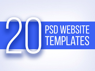 20 PSD Website Templates