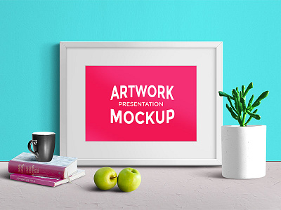 Artwork Presentation Scene Mockup artwork free freebie freebies mockup photoshop presentation psd scene template