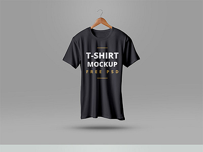 T-Shirt Mockup PSD by Graphicsfuel on Dribbble