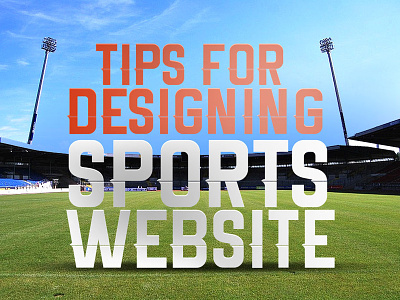 Sports Websites Design Tips