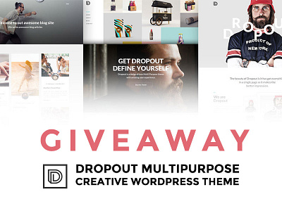 Win 3 copies of Dropout Multipurpose WordPress Theme