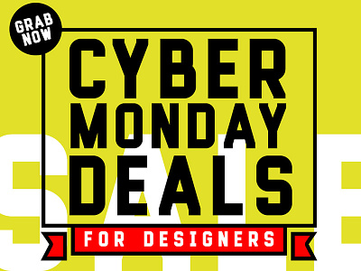 Cyber Monday Deals For Designers