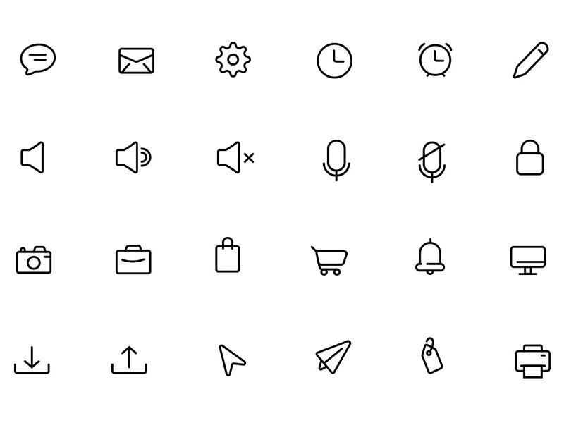 Download 90 Daily Essential Icons