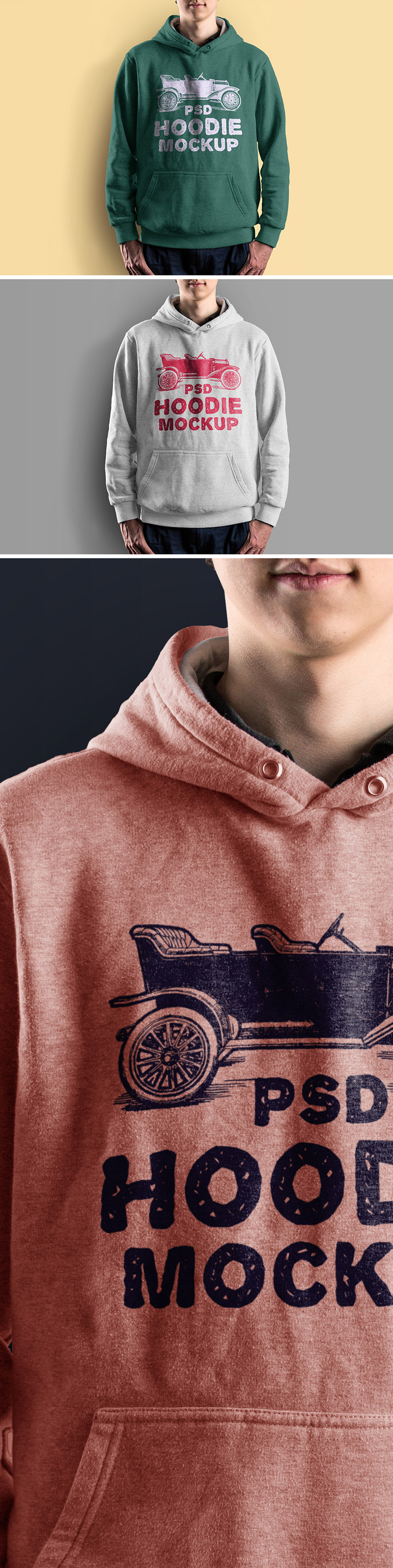 Hoodie Mockup by Graphicsfuel on Dribbble