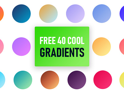 40 Free Gradients adobe photoshop free freebies gradients graphics photoshop