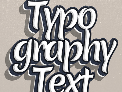Handdrawn Typography Text Effect