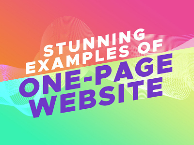 Examples Of Onepage Websites