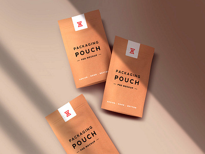 Paper Pouch Packaging Mockups