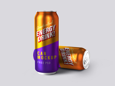 Energy Drink Can Mockups Kit energy drink can energy drink mockup mockup templates mockups psd mockups soda can