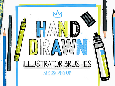 Hand Drawn Illustrator Brushes brushes hand drawn illustrator brushes illustrator vector brushes